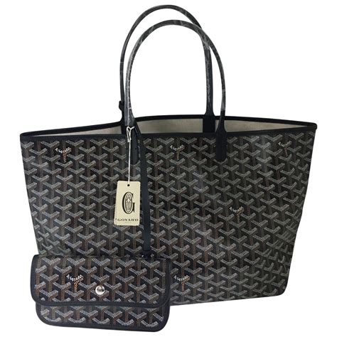 goyard pm black|goyard pm tote size.